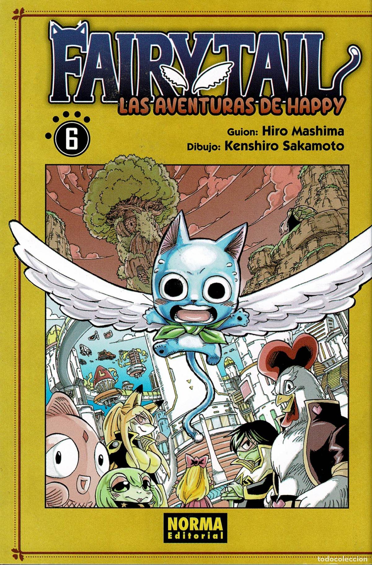 C&oacute;mics: Fairy Tail. n&ordm; 6.Las aventuras de Happy,manga. Norma editorial