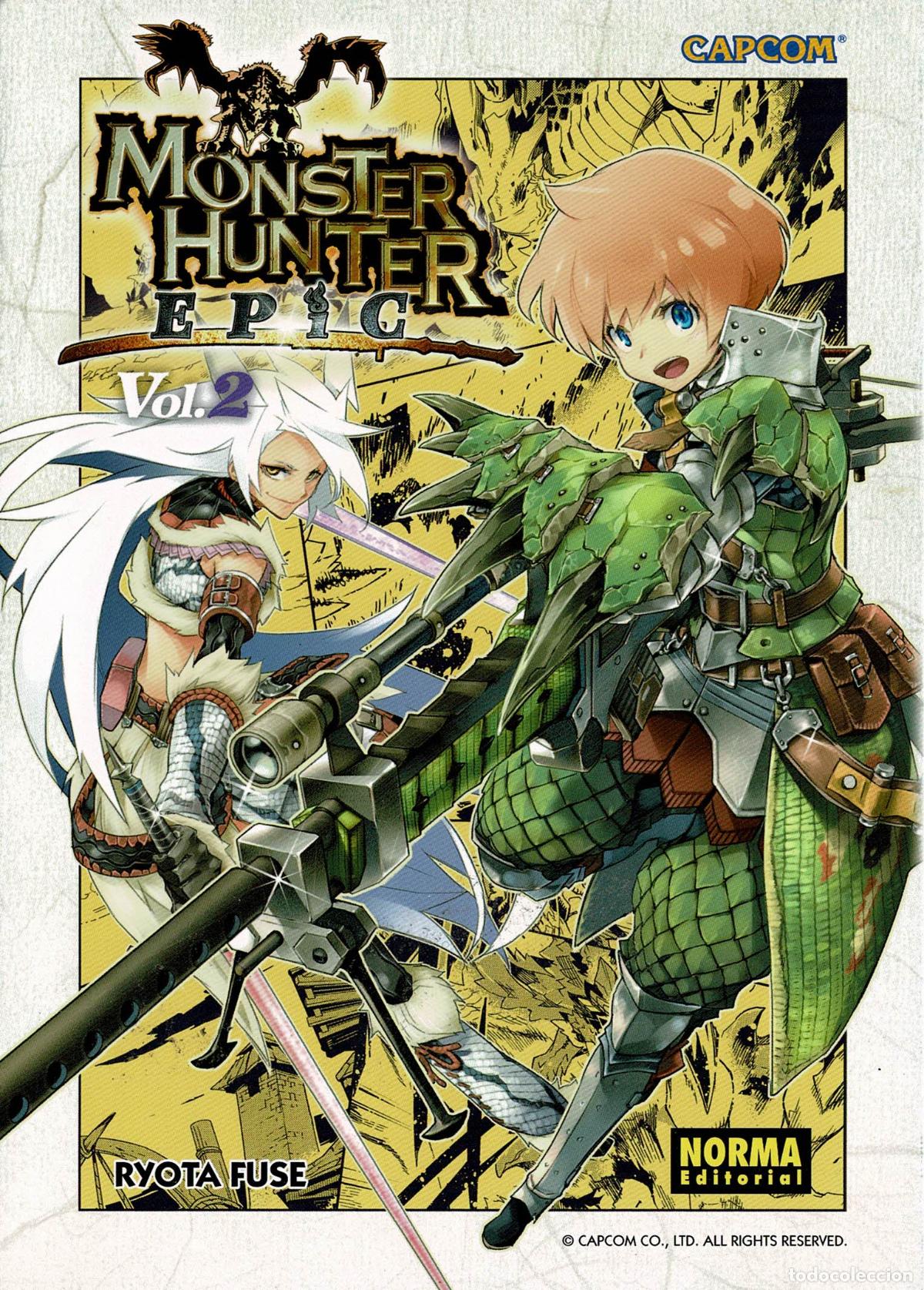 C&oacute;mics: Monster Hunter Epic. n&ordm; 2 .Manga .Norma editorial.