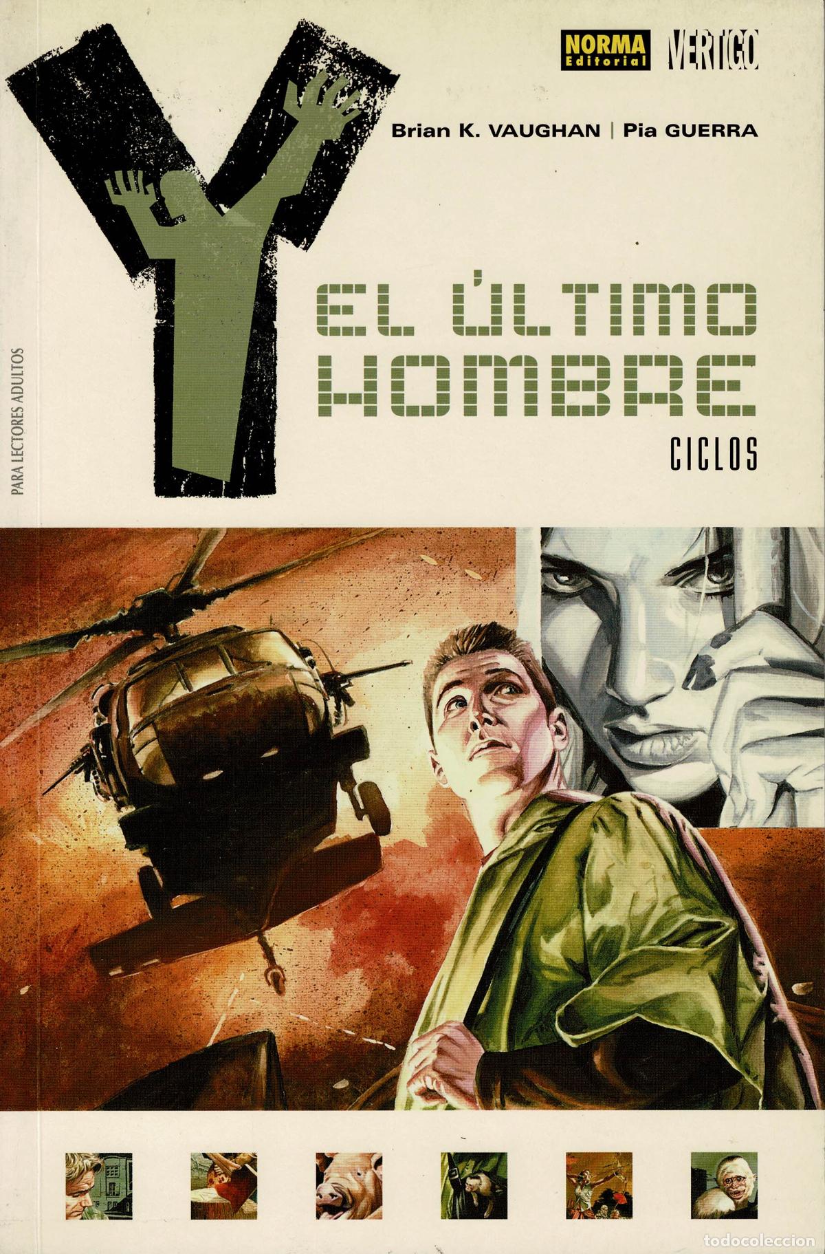 C&oacute;mics: El ultimo hombre. Ciclos.coleccion Vertigo. Norma editorial