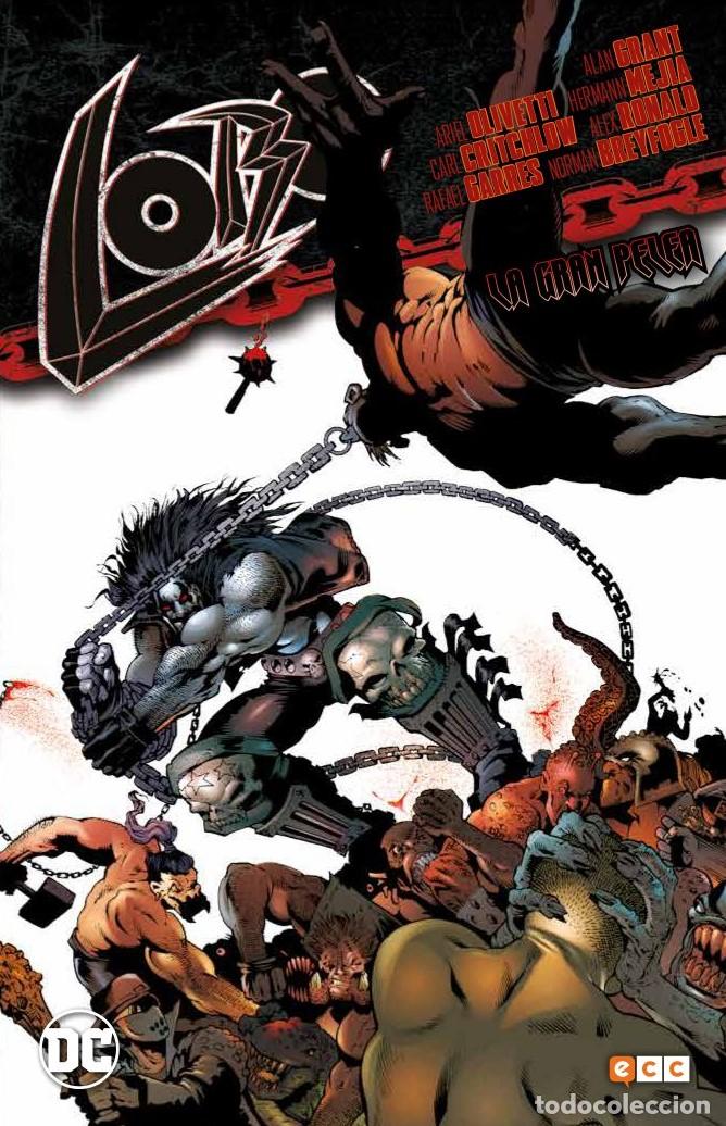 C&oacute;mics: Lobo: La gran pelea - Alan Grant, Norm Breyfogle, Ariel Olivetti, Carl Critchlow, Hermann Mejia , Ra