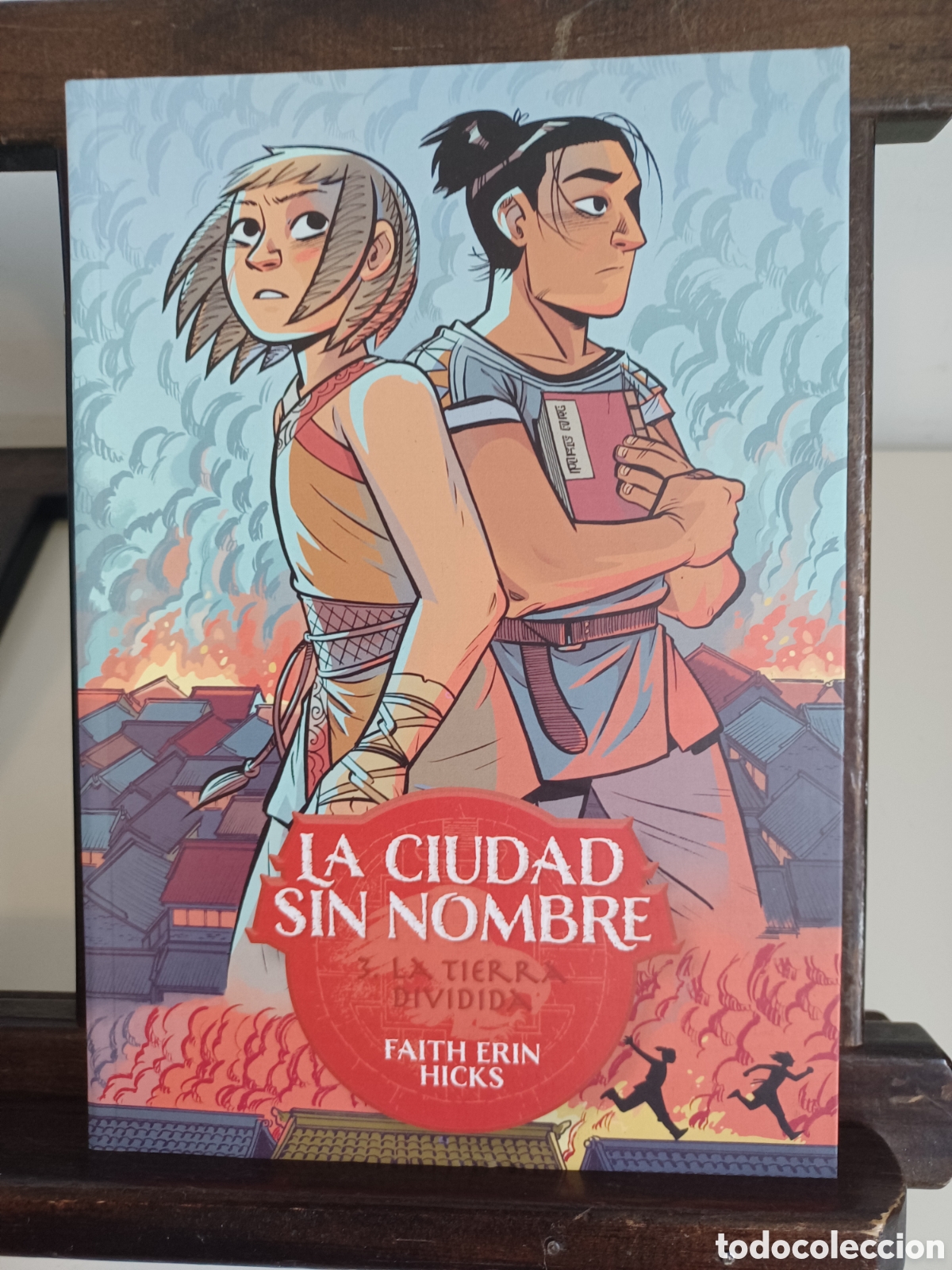 C&oacute;mics: La ciudad sin nombre 3 La tierra dividida/ Faith Erin Hicks/ Astiberri/ NUEVO A ESTRENAR