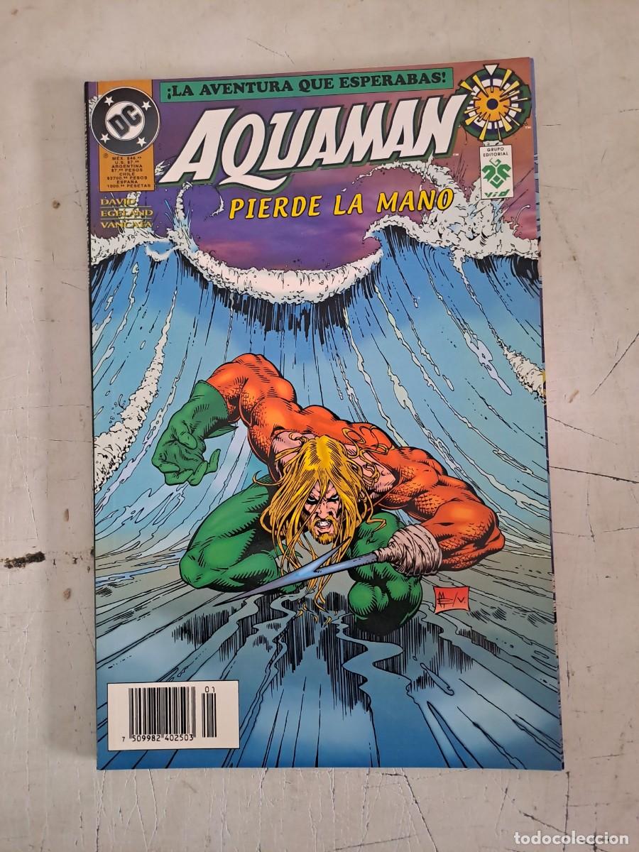 C&oacute;mics: Aquaman pierde la mano, Vid en buen estado Bolsa DA
