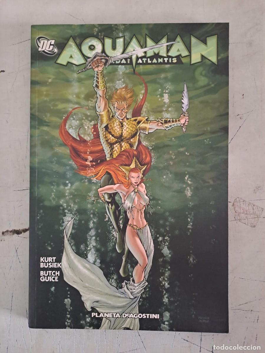 C&oacute;mics: Aquaman la espada de Atlantis, Planeta en muy buen estado Bolsa DA