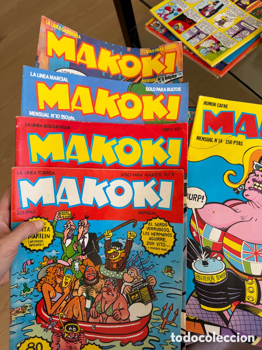 C&oacute;mics: Venta colecci&oacute;n Makoki