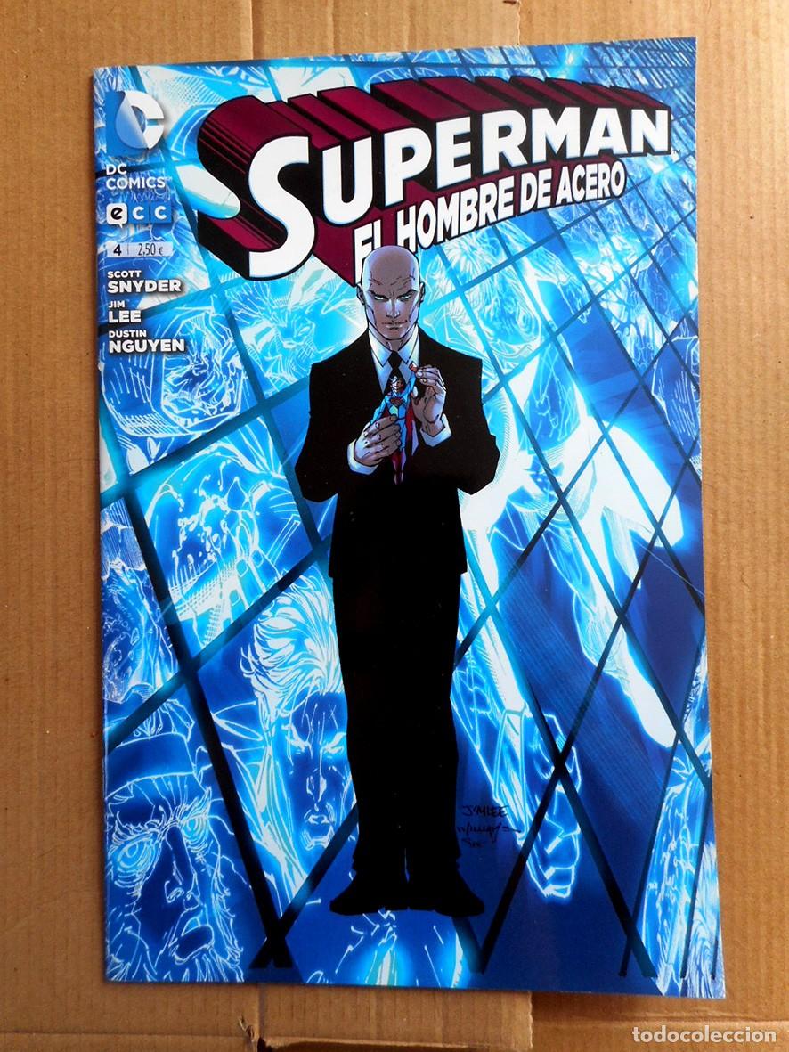 C&oacute;mics: SUPERMAN EL HOMBRE DE ACERO N&ordm;4 (ECC-FEBRERO 2014) SCOTT SNYDER - DUSTIN NGUYEN