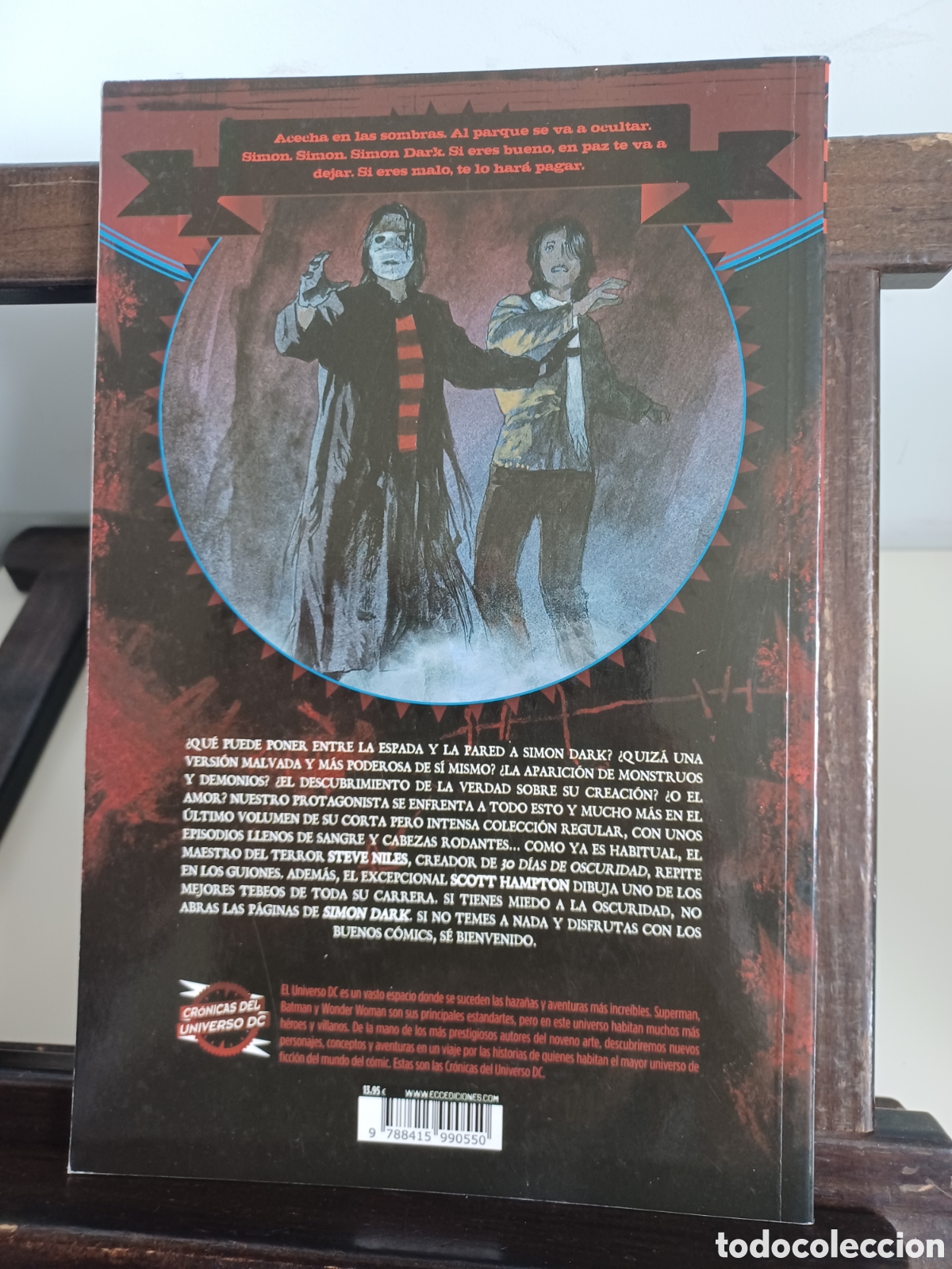 C&oacute;mics: Simon Dark 3 de 3. &iquest;Temes a la oscuridad?/ DC ECC - Foto 2