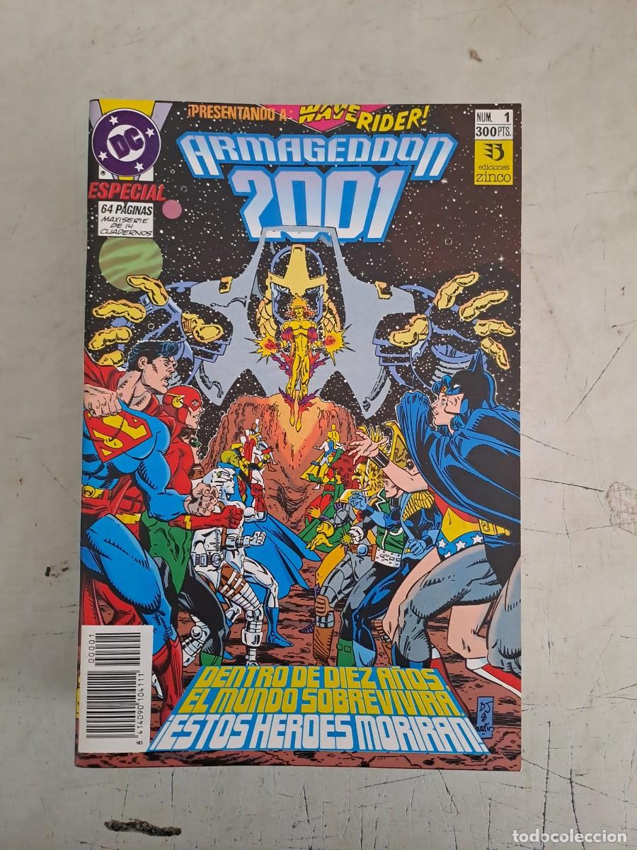 C&oacute;mics: Armageddon 2001 completa 15 n&uacute;meros, Zinco en muy buen estado Bolsa DA