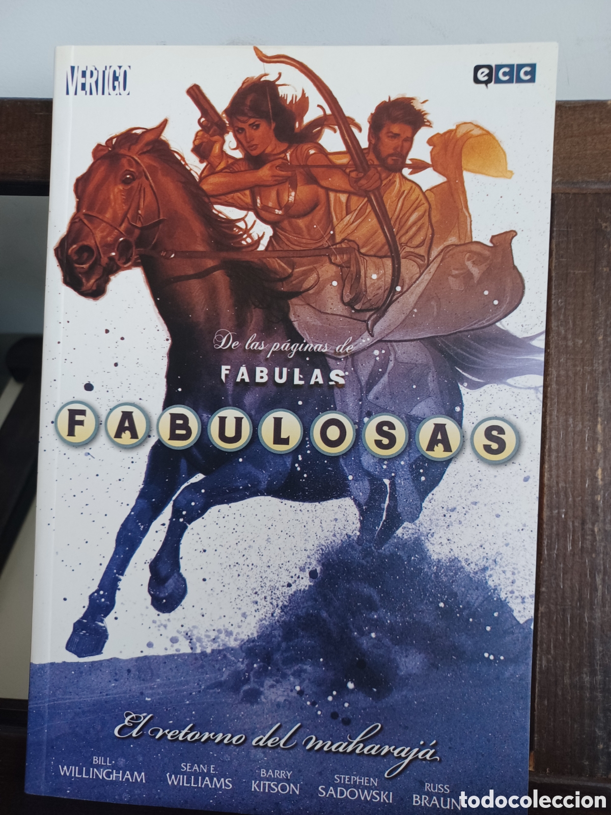 C&oacute;mics: Fabulosas. El retorno de maharaj&aacute;/ V&eacute;rtigo ECC/ Descatalogado/ NUEVO A ESTRENAR