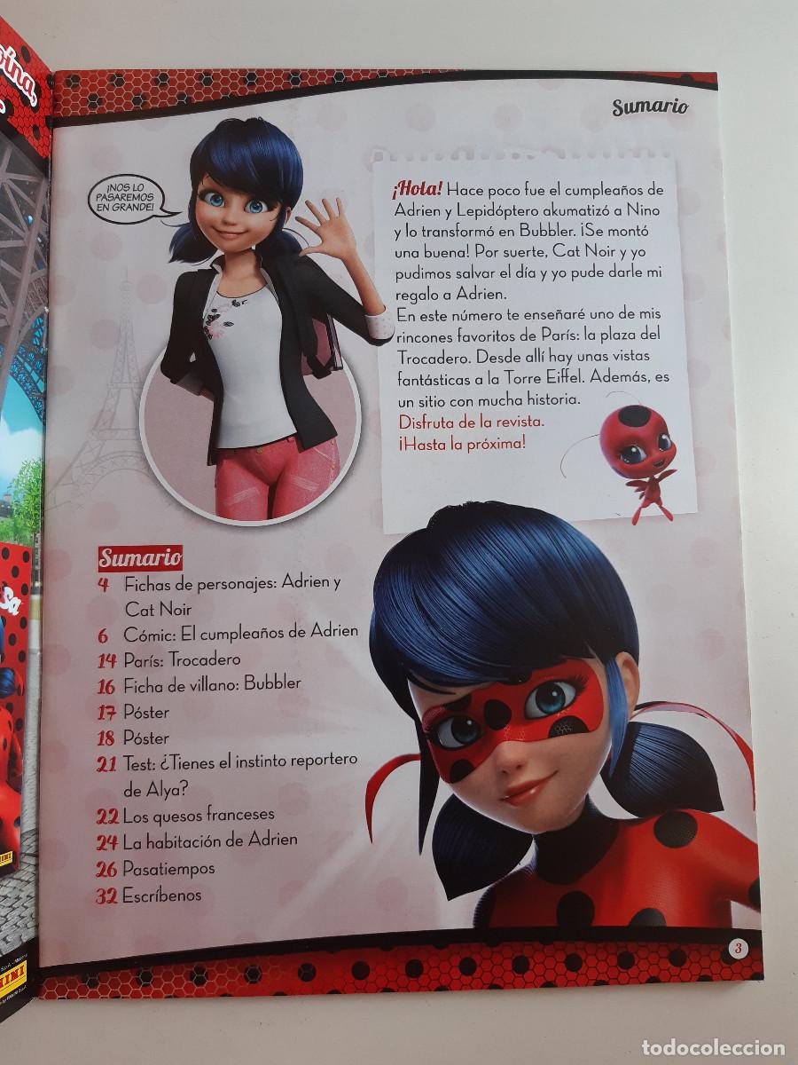 C&oacute;mics: LAS AVENTURAS DE LADYBUG PRODIGIOSA 2 EL CUMPLEA&Ntilde;OS DE ADRIEN PANINI 2016 - Foto 3