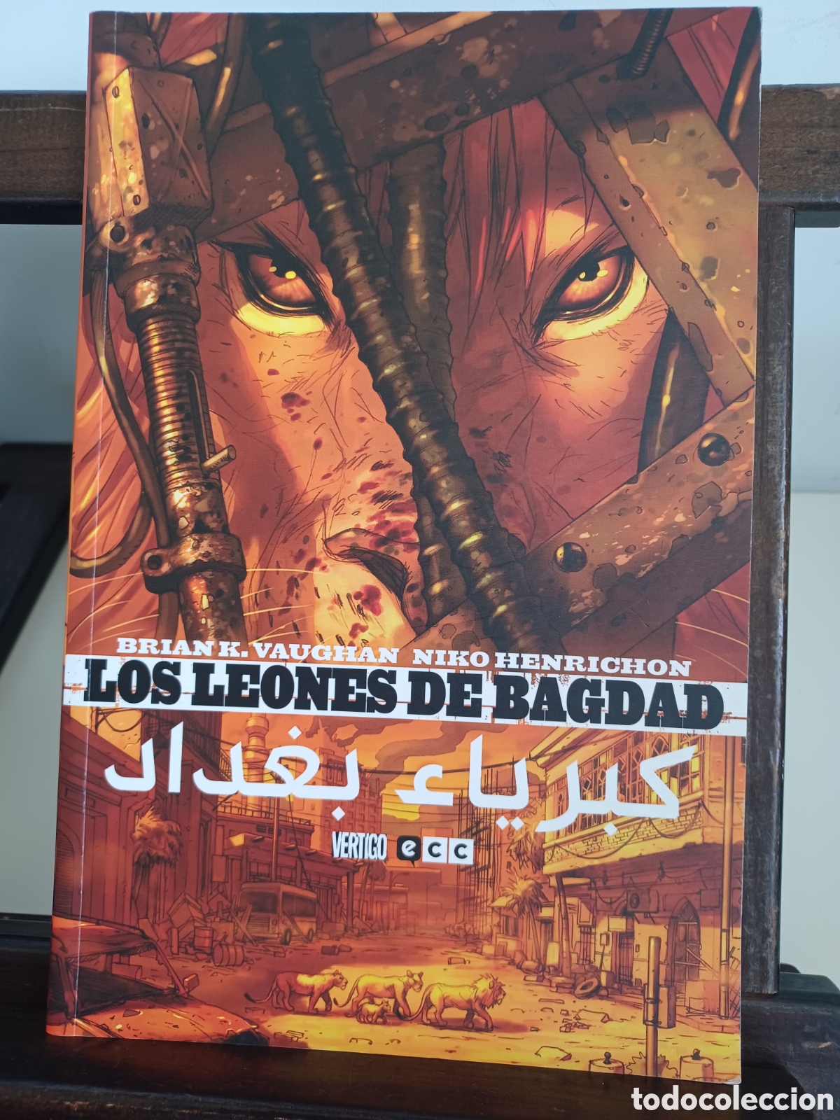 C&oacute;mics: Los leones de Bagdad/ V&eacute;rtigo ECC/ NUEVO A ESTRENAR - Foto 1