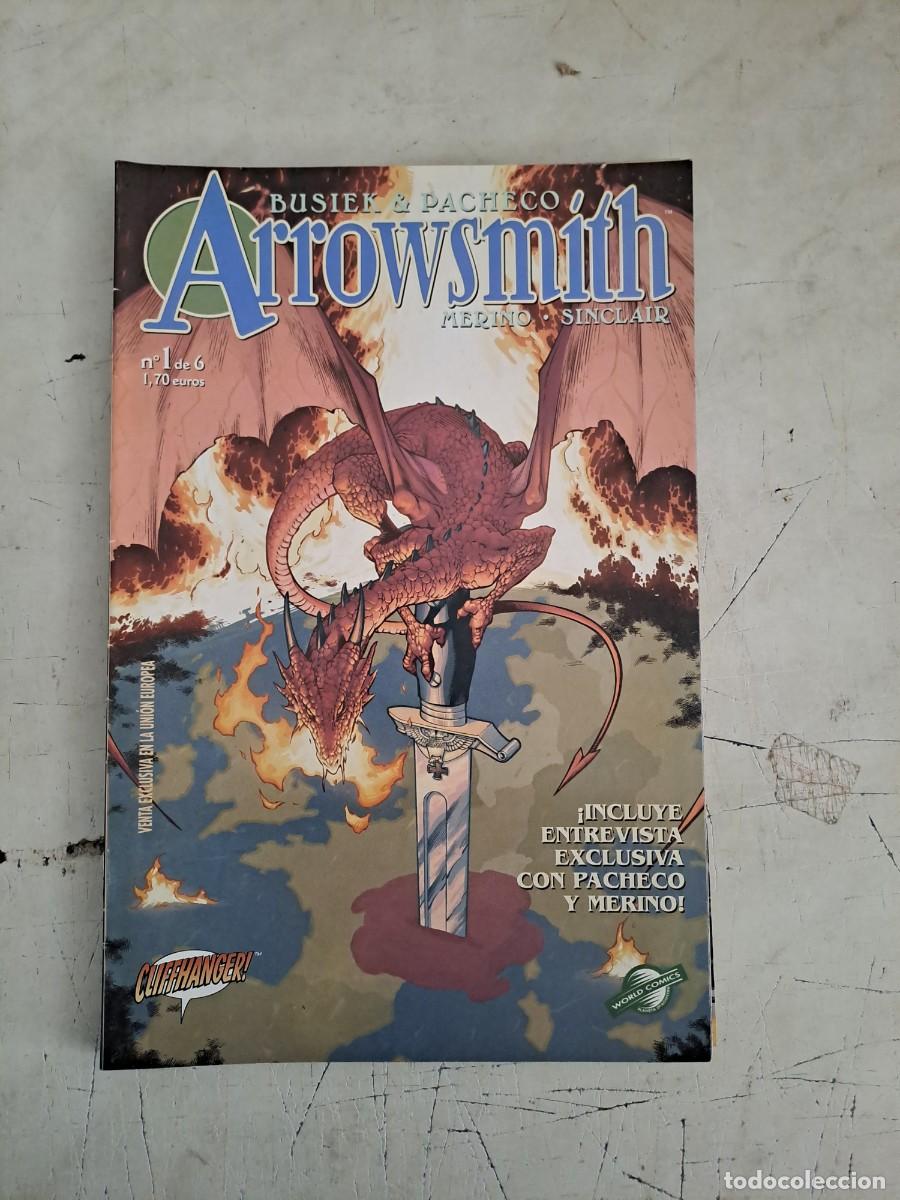 C&oacute;mics: Arrowsmith completa 6 n&uacute;meros, World comics en muy buen estado Bolsa DA