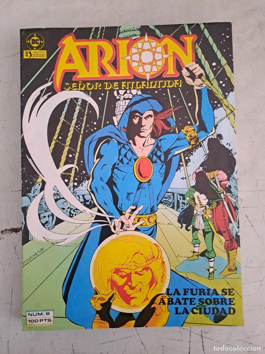 C&oacute;mics: Arion completa 10 n&uacute;meros, Zinco en muy buen estado Bolsa DA