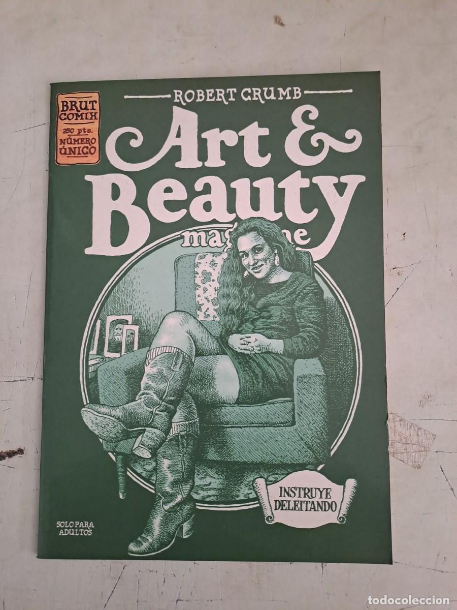 C&oacute;mics: Art & beauty, Robert Grumb, Brut comic en buen estado Bolsa DA