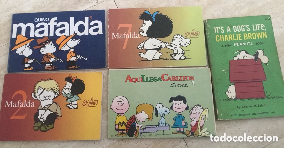 C&oacute;mics: Lote c&oacute;mic Mafalda snoopy