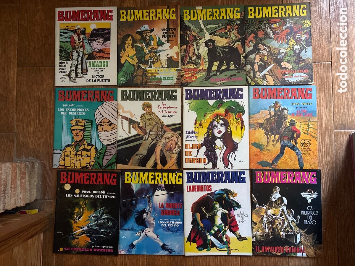 C&oacute;mics: BUMERANG - DEL N&ordm; 1 AL 24 - COLECCI&Oacute;N COMPLETA EDITORIAL NUEVA FRONTERA
