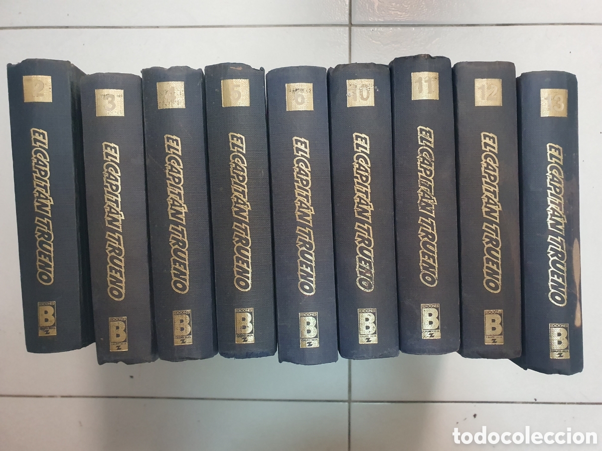 Fumetti: SALIDA 0.01&euro;. El Capit&aacute;n Trueno. Lote de tomos. Ediciones B.