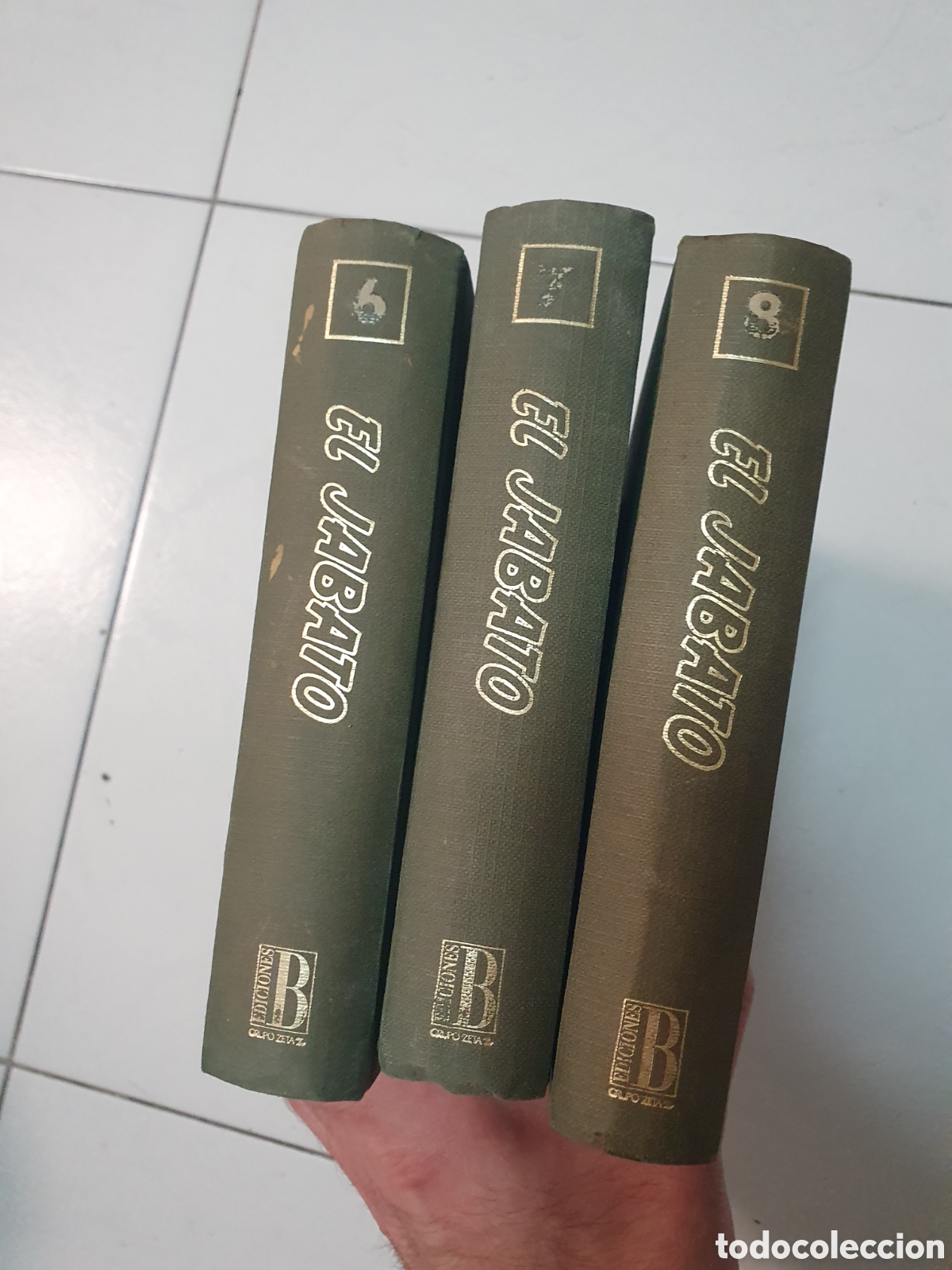 Comics : El Jabato. Ediciones B. Lote de 3 tomos.