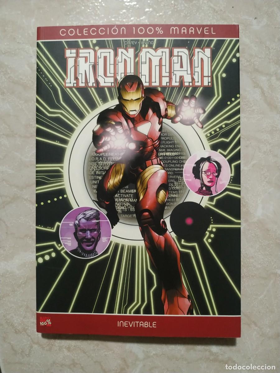 C&oacute;mics: COMIC 100% MARVEL. IRON MAN. INEVITABLE