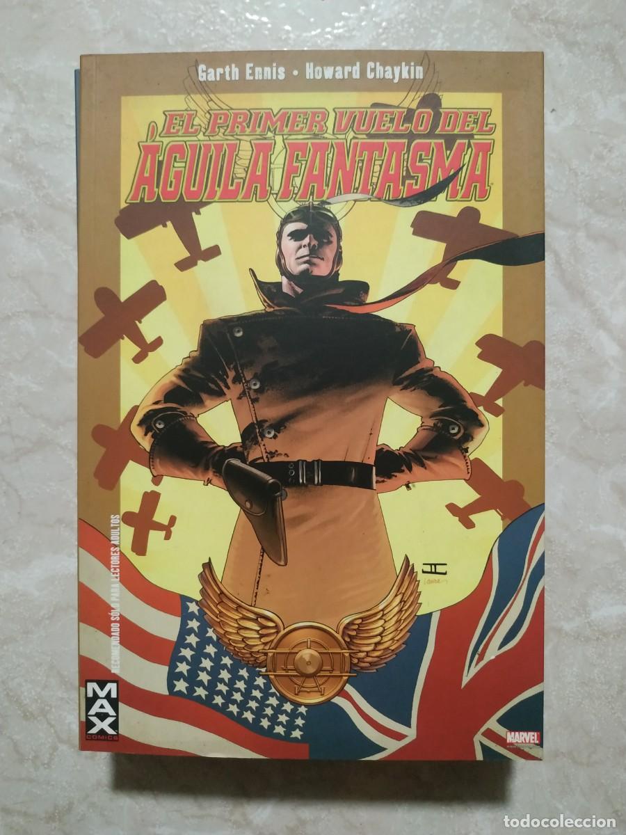 C&oacute;mics: COMIC MAX - EL PRIMER VUELO DEL AGUILA FANTASMA - MARVEL - PANINI - Foto 1