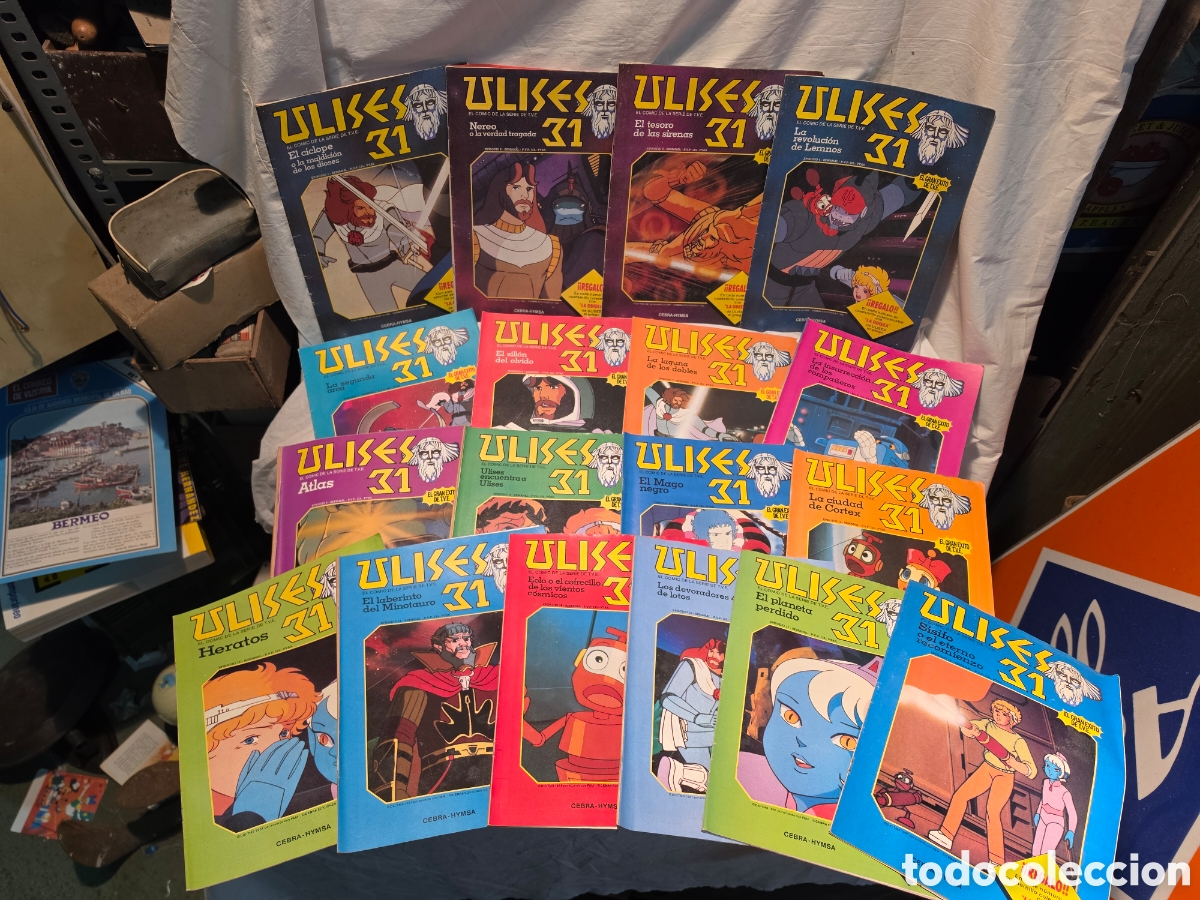 C&oacute;mics: ULISES 31. EDICIONES CEBRA. NUMEROS DEL 1 AL 18. A&Ntilde;OS 80.