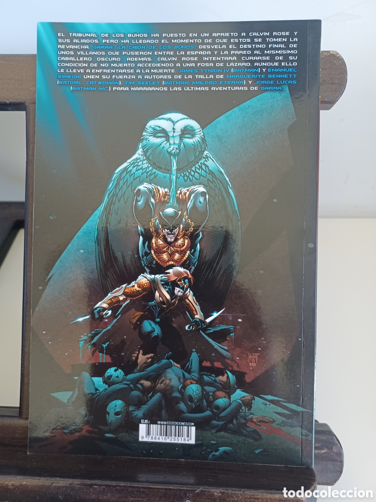 C&oacute;mics: Garra. La ca&iacute;da de los b&uacute;hos. Cap&iacute;tulo Final/ DC ECC/ Descatalogado/ Excelente estado - Foto 2