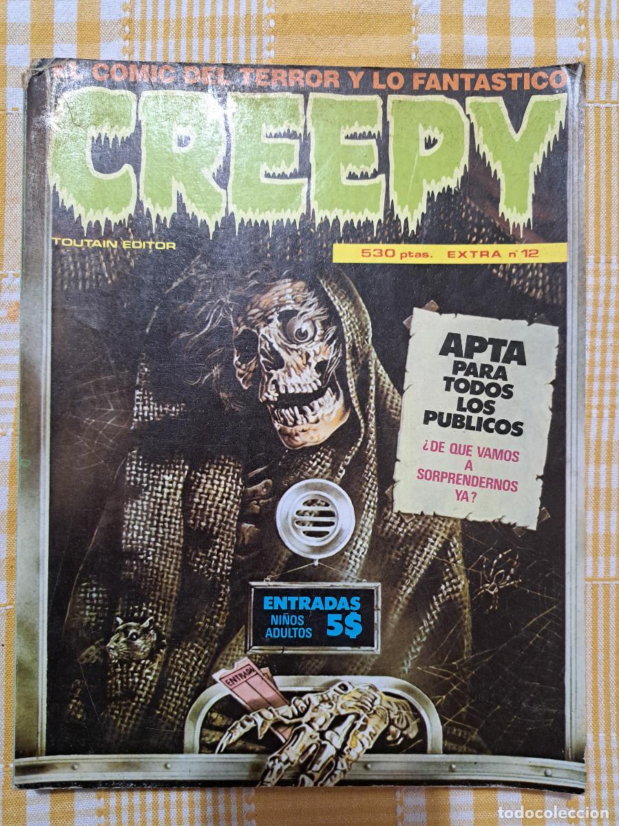 C&oacute;mics: creepy retapado incluyendo n&uacute;meros 53, 54, 55 y 56 extra n&ordm; 12