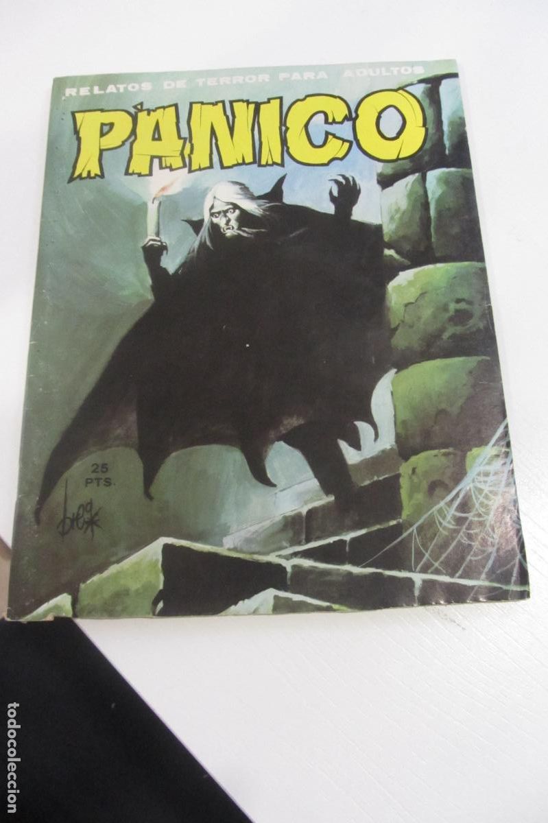 C&oacute;mics: P&Aacute;NICO EXTRA N&deg; 10 RELATOS DE TERROR PARA ADULTOS EDITORIAL VILMAR 1972 arx69