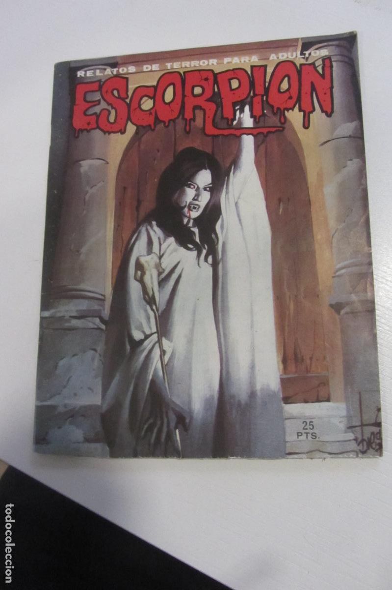 C&oacute;mics: ESCORPION. RELATOS DE TERROR SICOLOGICO N&ordm; 4 VILMAR EDICIONES 1973 CONTIENE POSTER arx69