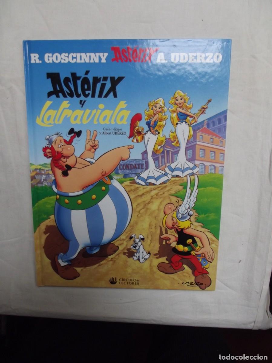 C&oacute;mics: ASTERIX Y LA TRAVIATA / R. GOSCINNY - A. UDERZO ( CIRCULO DE LECTORES ) - Foto 1