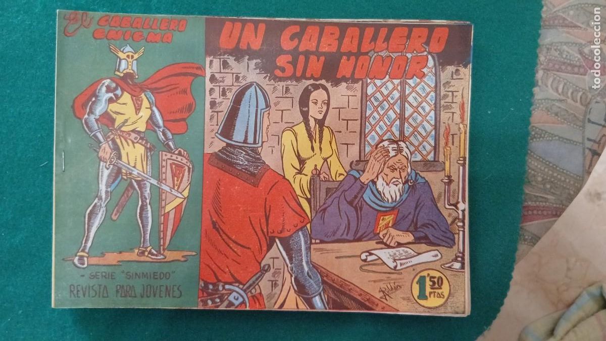 C&oacute;mics: El caballero enigma, completa en perfecto estado Bolsa JJ