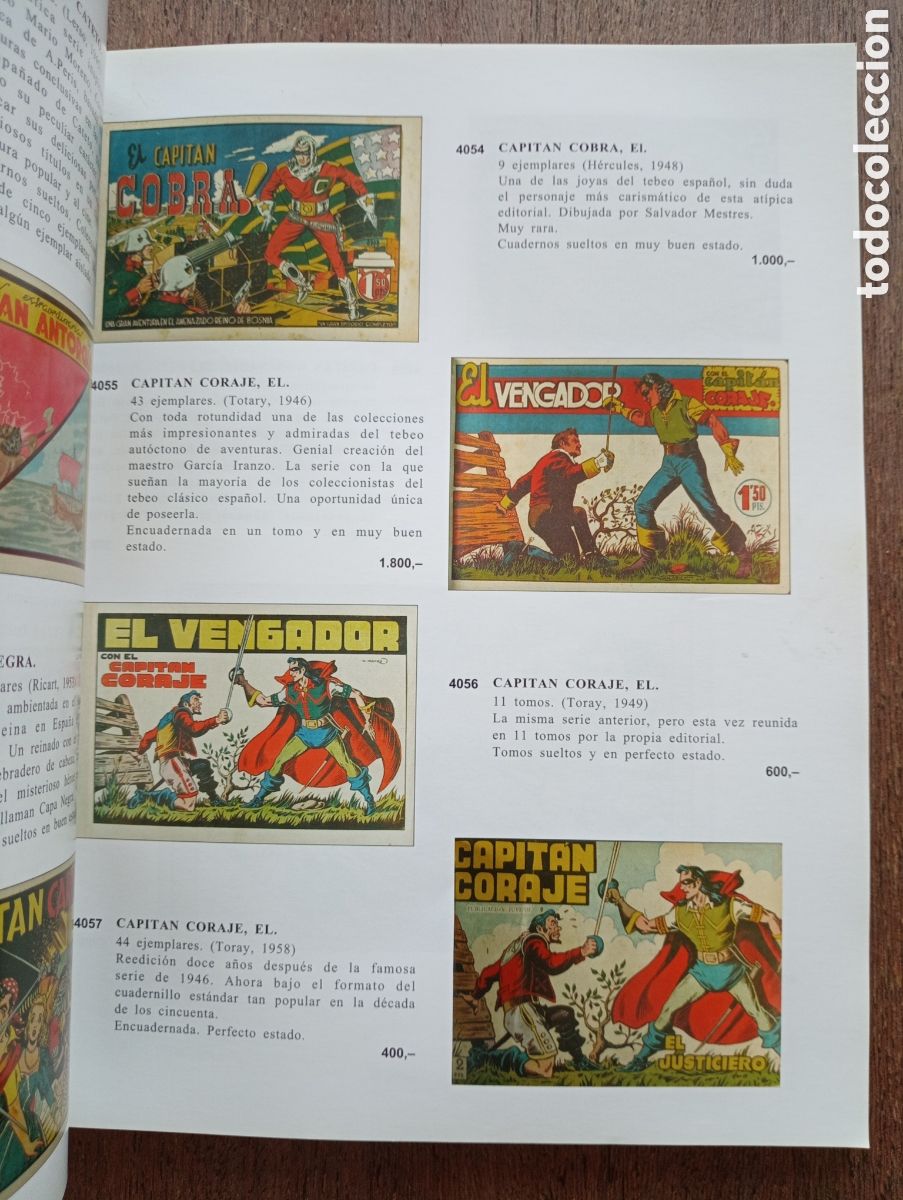 C&oacute;mics: CATALOGO DE TEBEOS Y ORIGINALES DE &Eacute;POCA - Foto 2