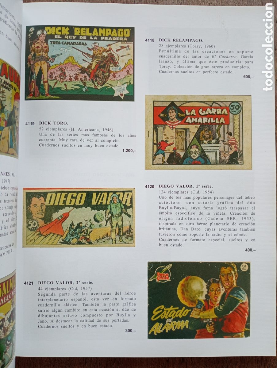 C&oacute;mics: CATALOGO DE TEBEOS Y ORIGINALES DE &Eacute;POCA - Foto 3