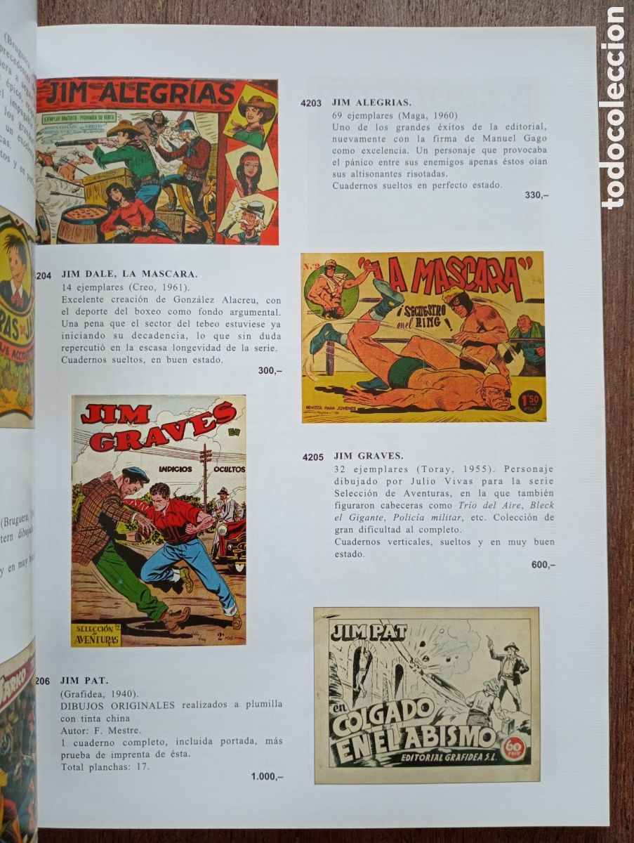 C&oacute;mics: CATALOGO DE TEBEOS Y ORIGINALES DE &Eacute;POCA - Foto 4