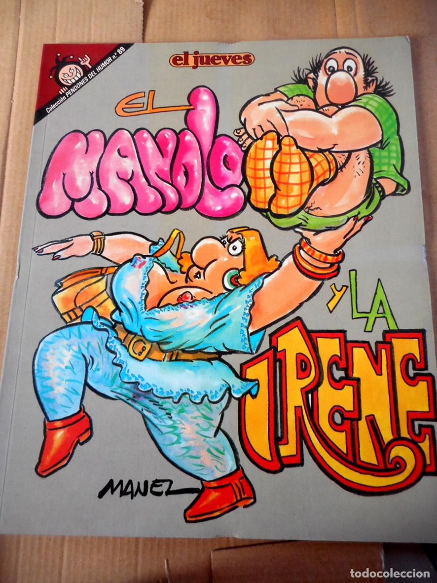 C&oacute;mics: PENDONES DEL HUMOR N&ordm;89 EL MANOLO Y LA IRENE (EL JUEVES-ENERO 1993) MANEL
