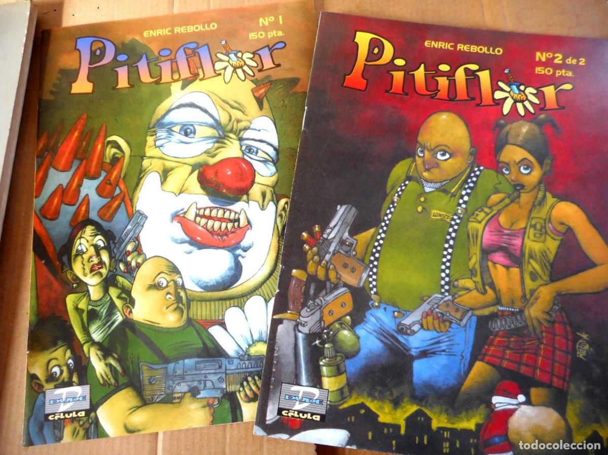 C&oacute;mics: PITIFLOR -SERIE COMPLETA 2 N&Uacute;MEROS- (DUDE-1998) ENRIC REBOLLO
