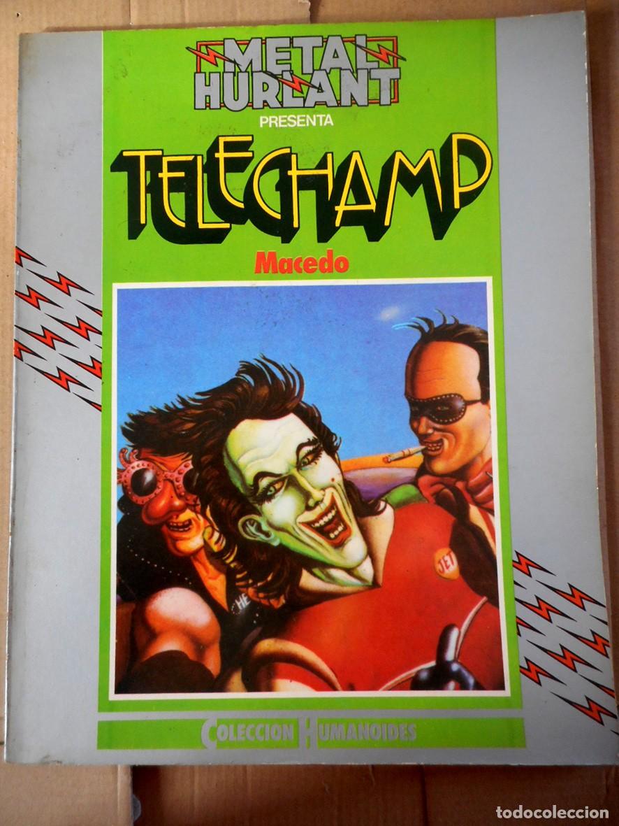 C&oacute;mics: COLECCI&Oacute;N HUMANOIDES N&ordm;2 TELECHAMP (EUROCOMICS-FEBRERO 1981) SERGIO MACEDO