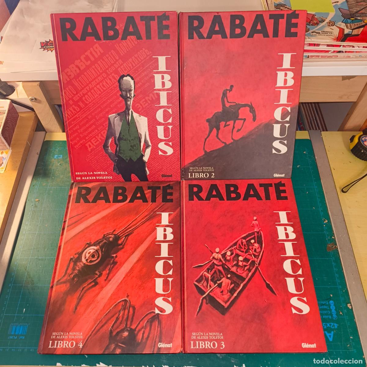 C&oacute;mics: Colecci&oacute;n Completa Ibicus de Rabat&eacute; &ndash; 4 Tomos Glenat