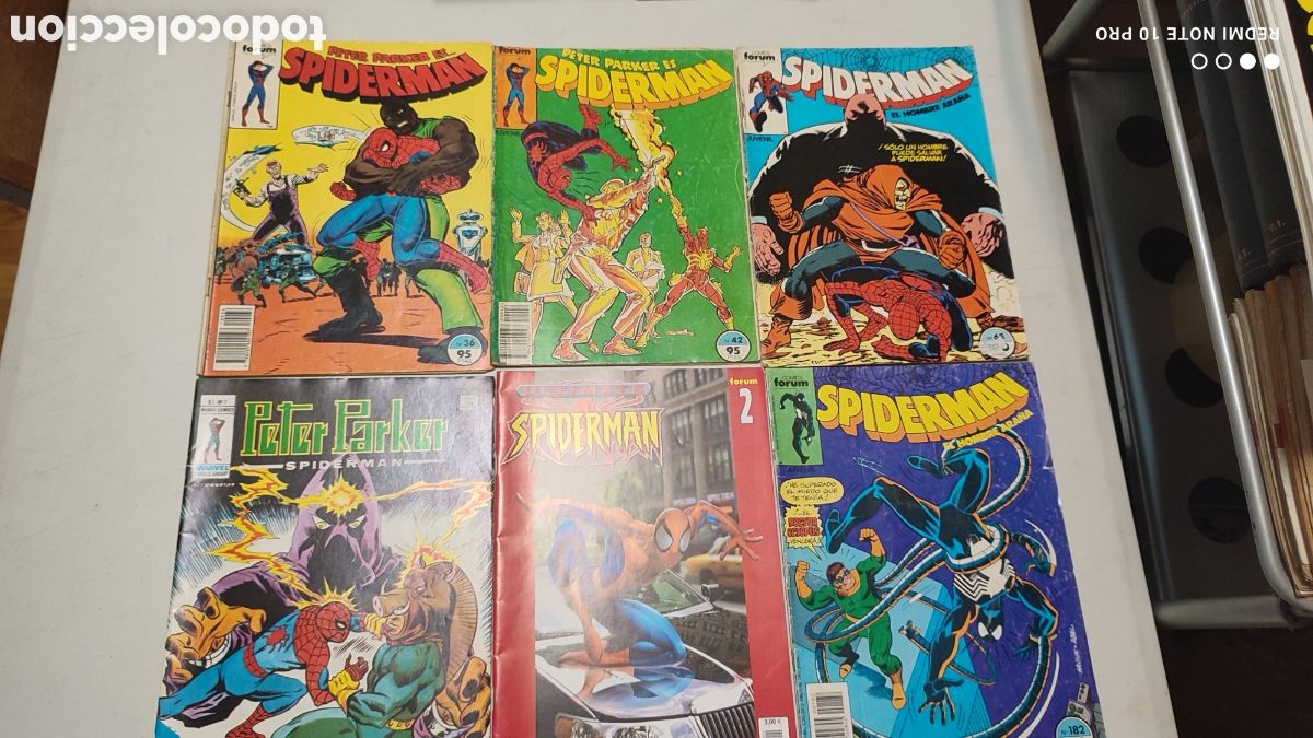 Comics: LOTE DE COMICS DE ESPIDERMAN DE VARIAS EDITORIALES 68 N&ordm; EN TOTAL