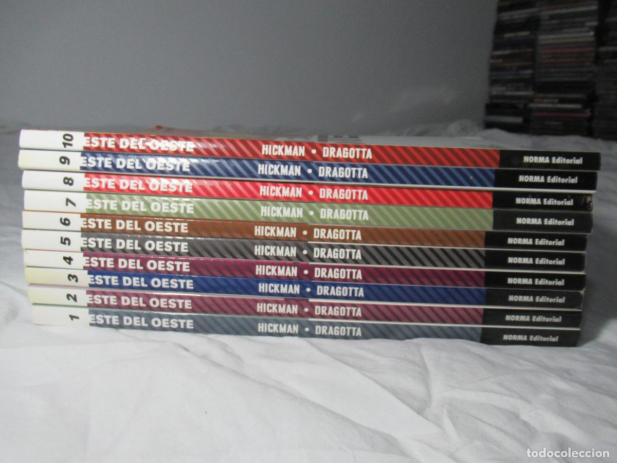 C&oacute;mics: ESTE DEL OESTE - HICKMAN / DRAGOTTA - TOMOS 1 AL 10 COLECCI&Oacute;N COMPLETA NORMA - Foto 2