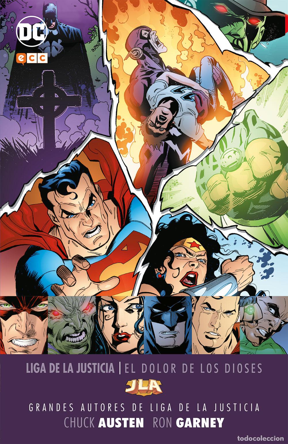 Comics: Grandes autores de la Liga de la Justicia: Chuck Austen y Ron Garney &ndash; El dolor de los dioses - Chuc