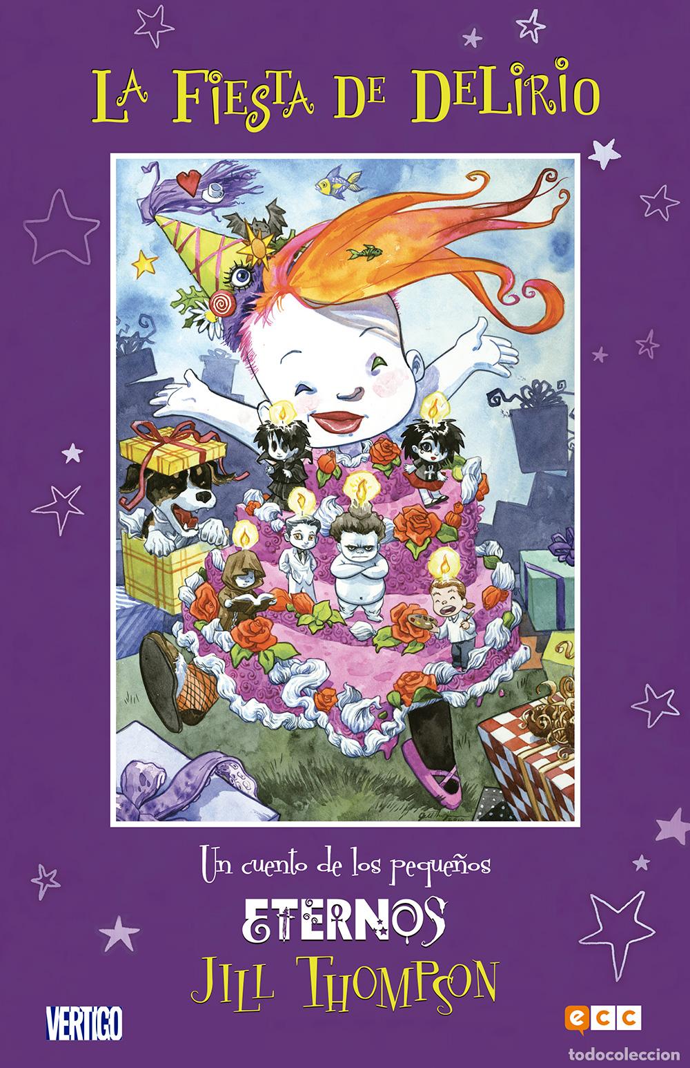 Comics: La fiesta de Delirio: Un cuento de los Peque&ntilde;os Eternos - Neil Gaiman, Jill Thompson, Jill Thompson