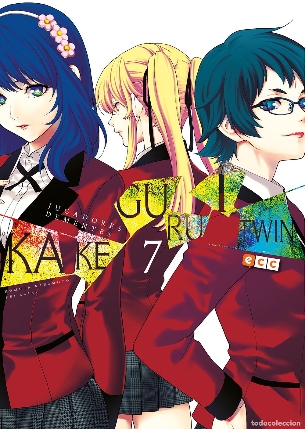 Comics: Kakegurui Twin: Jugadores dementes n&uacute;m. 07 - Homura Kawamoto, Kei Saiki