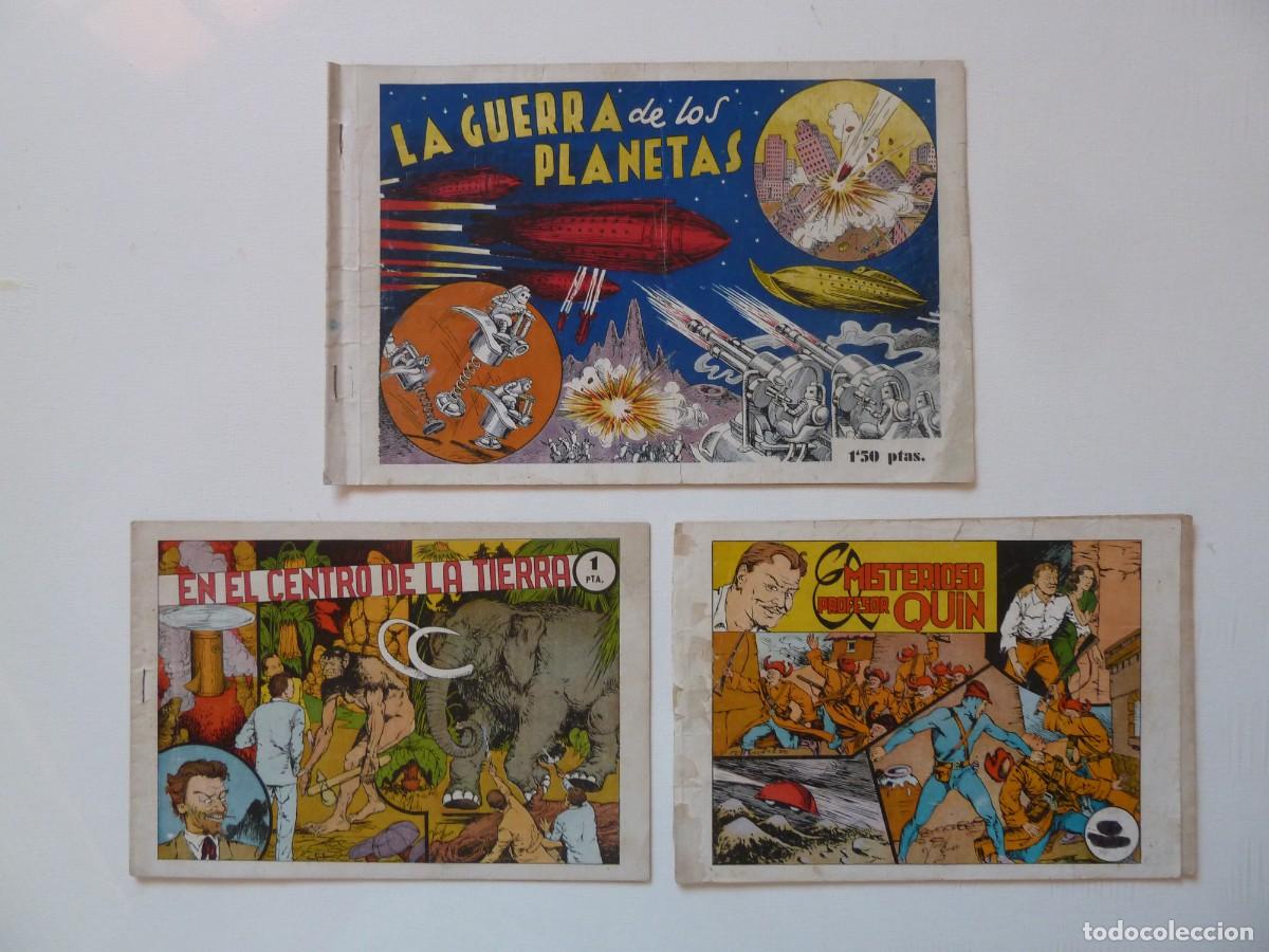 C&oacute;mics: MONOGRAFICOS DE EDITORIAL GUERRI, COLECCION COMPLETA DE 3 CUADERNILLOS, A&Ntilde;O 1944