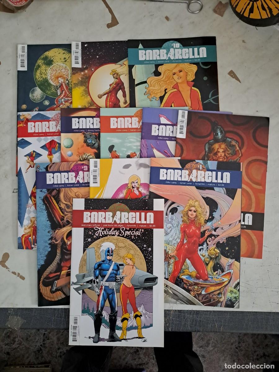 C&oacute;mics: Lote Barbarella 12 n&uacute;meros, Dynamite en perfecto estado Bolsa DA