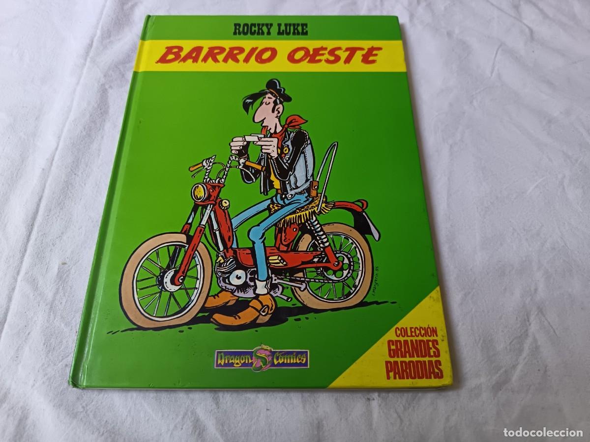 C&oacute;mics: Rocky Luke, Barrio Oeste, Dragons Comics, Colecci&oacute;n Grandes Parodias