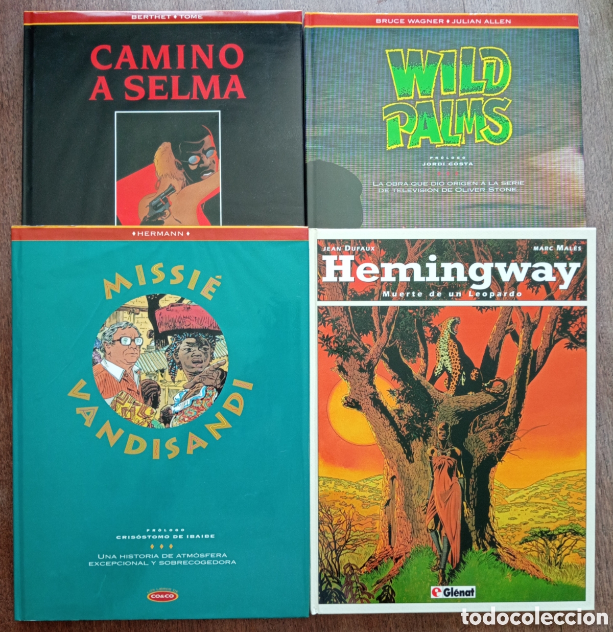 C&oacute;mics: WILD PALMS MISSIEE VANDISANDI HEMINGWAY MUERTE DE UN LEOPARDO CAMINO A SELMA