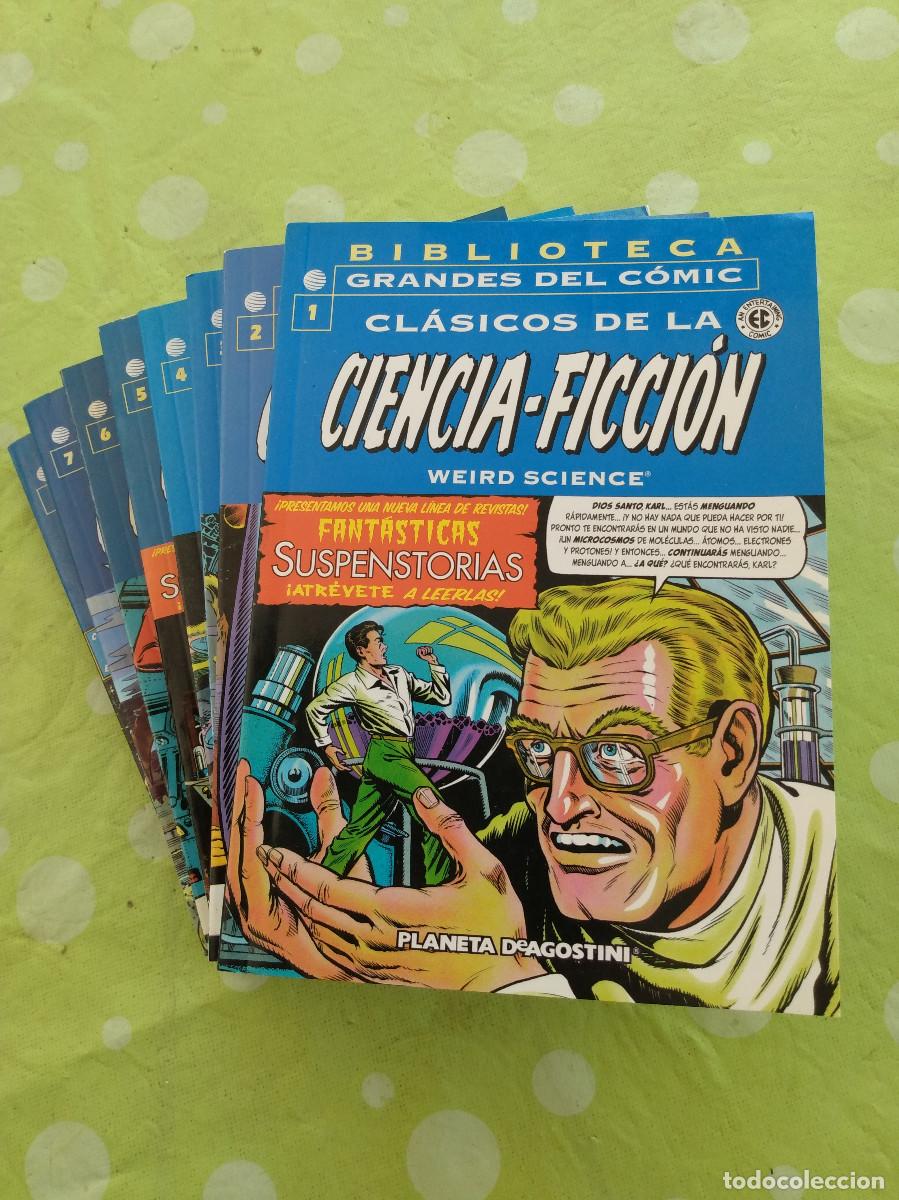 C&oacute;mics: Biblioteca Grandes del Comic. Cl&aacute;sicos de la Ciencia ficci&oacute;n 1 al 8, de 10 Planeta DeAgostini