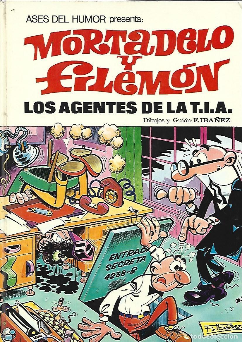 C&oacute;mics: Ases del humor 16, Mortadelo y Filem&oacute;n: los agentes de la T.I.A., 1972, Bruguera, buen estado