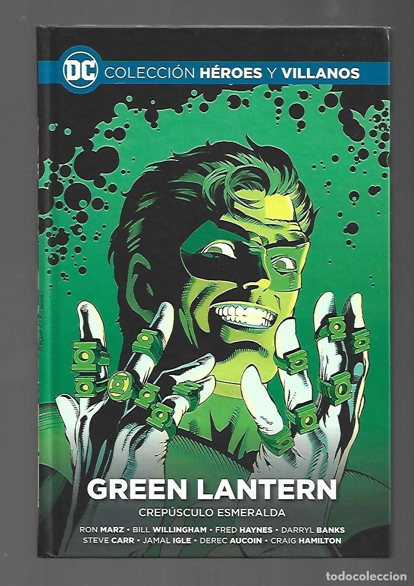 C&oacute;mics: Colecci&oacute;n H&eacute;roes y villanos, 29, Green Lantern: Crepusculo esmeralda, 2020, Salvat/ECC, impecable