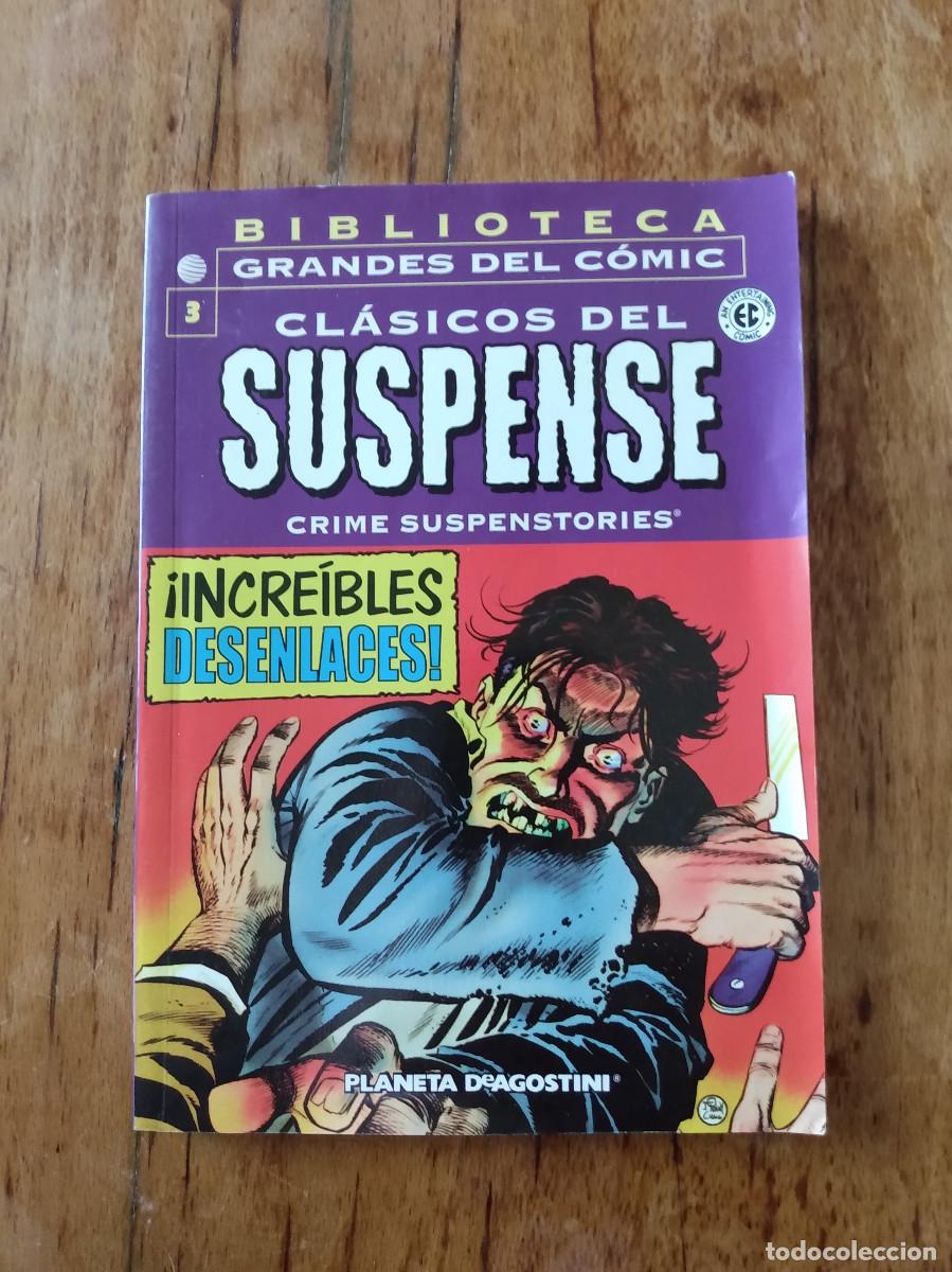 C&oacute;mics: Biblioteca Grandes del C&oacute;mic. Cl&aacute;sicos del Suspense 3. Planeta DeAgostini